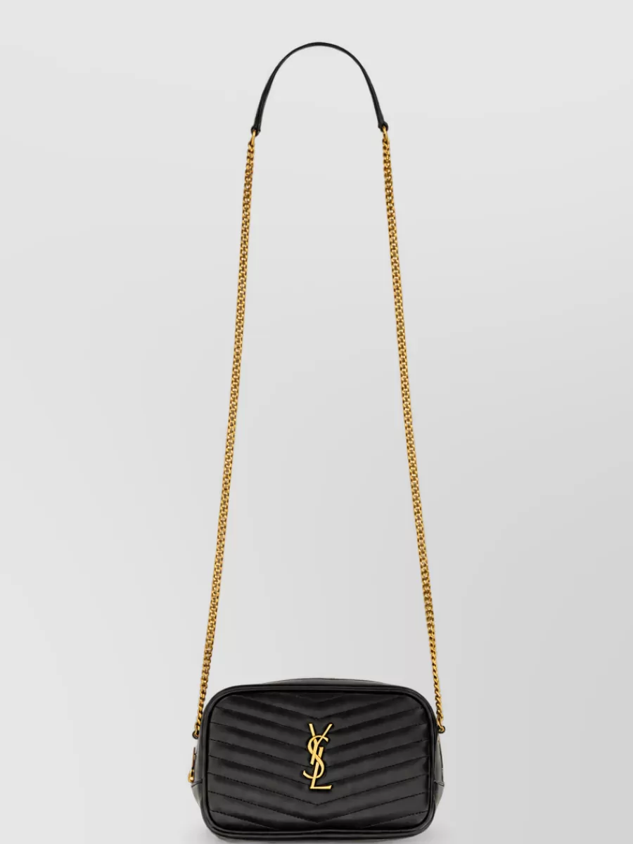 Saint Laurent Lou Mini Shoulder Bag Chain Strap