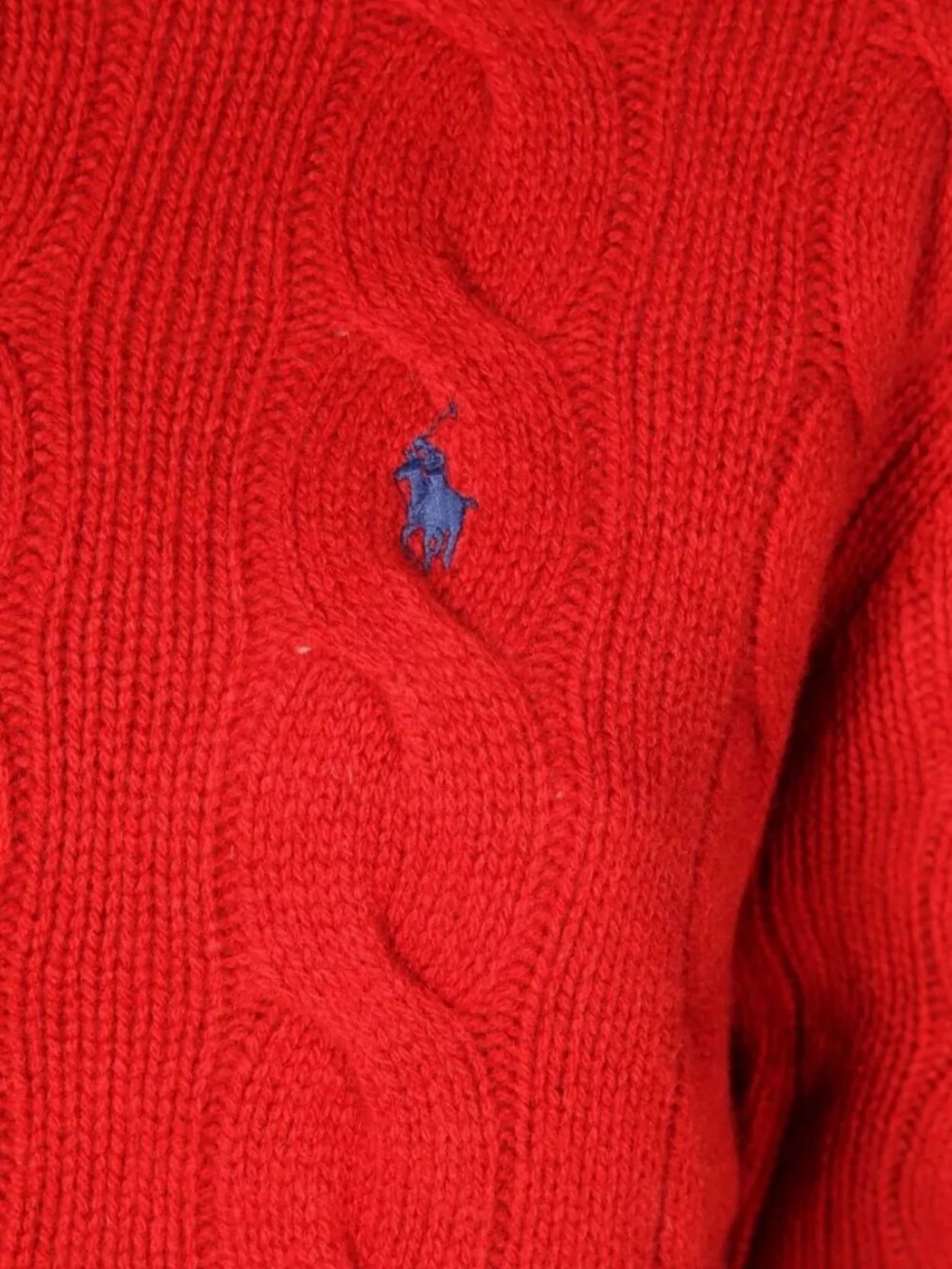 Polo Ralph Lauren Cable Knit Logo Sweater