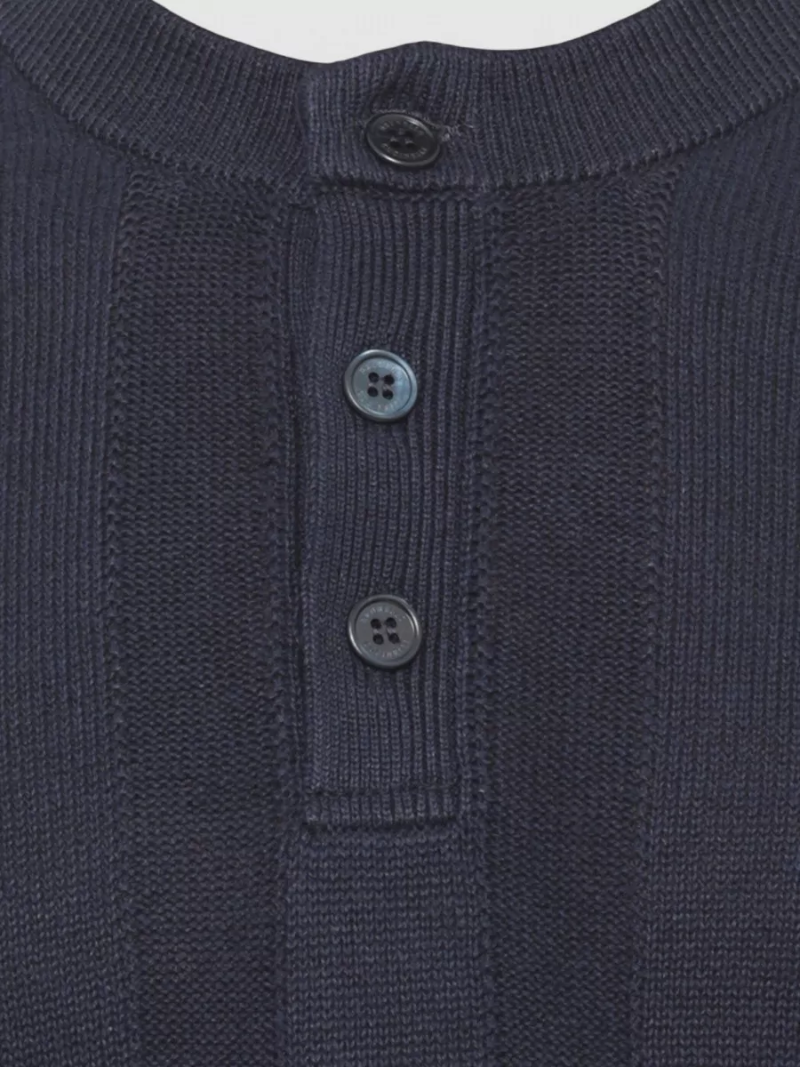 Brunello Cucinelli Ribbed Short-Sleeve Polo Jumper