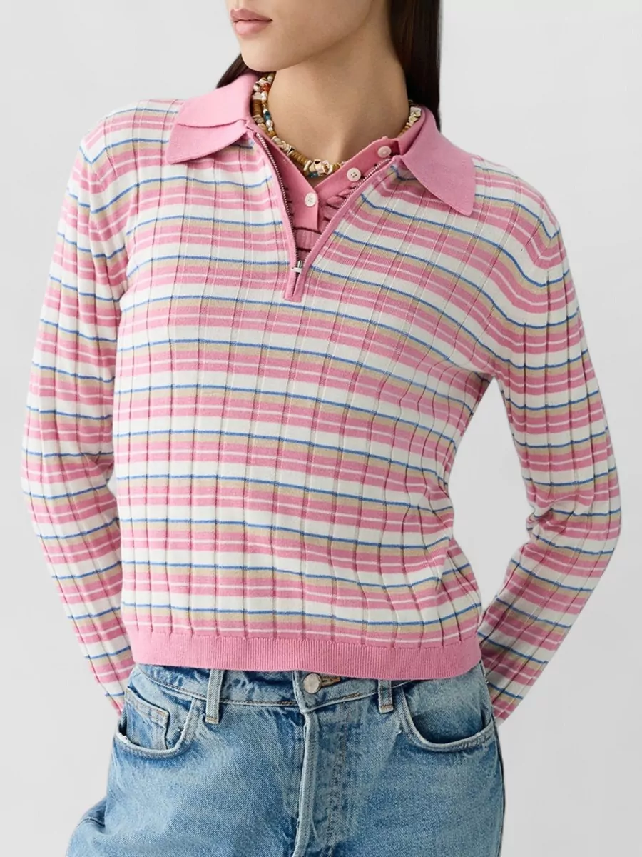 Guest In Residence Silk Polo Shirt