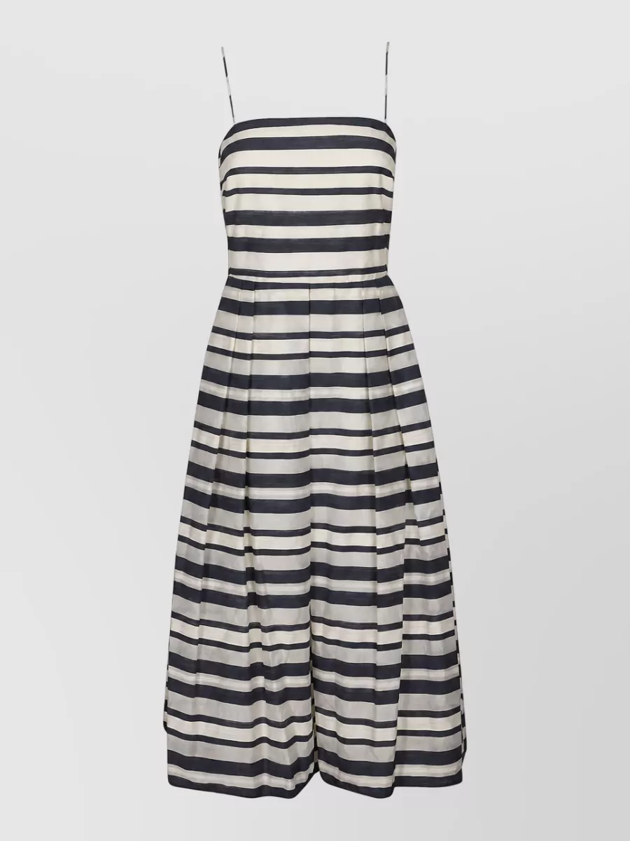 Lauren Ralph Lauren striped midi dress