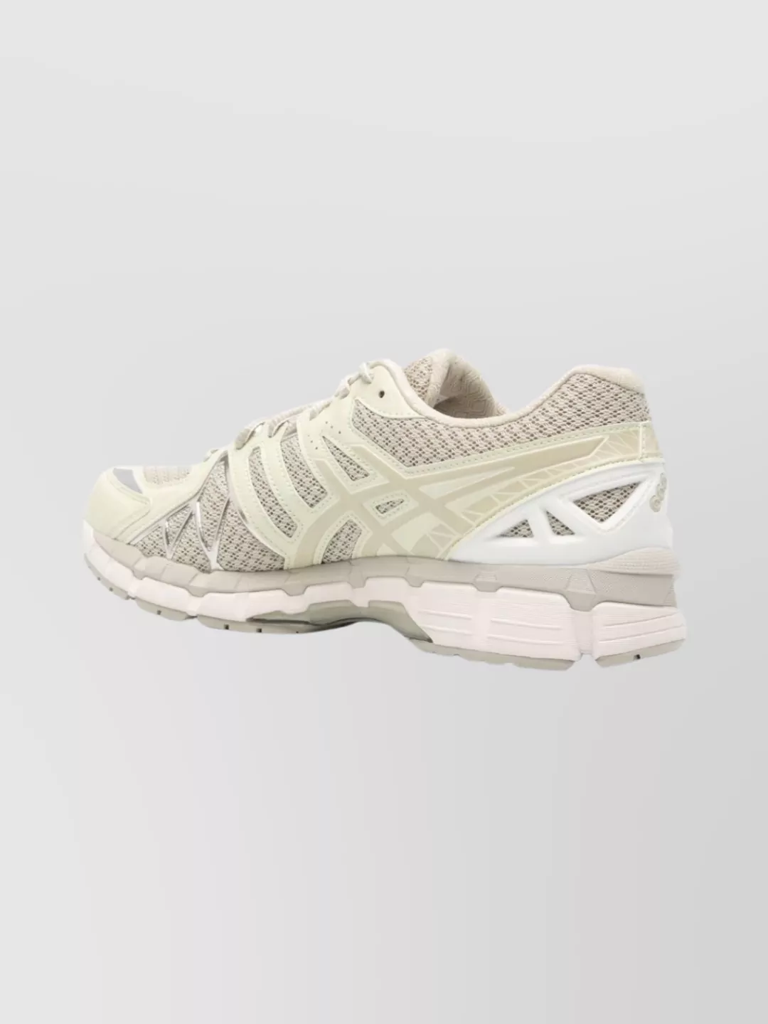 Asics Casual Sneakers With Mesh Upper And Rubber Sole