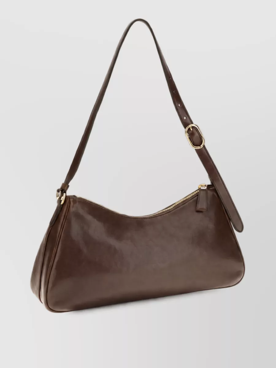 Prada Aimée Leather Shoulder Bag