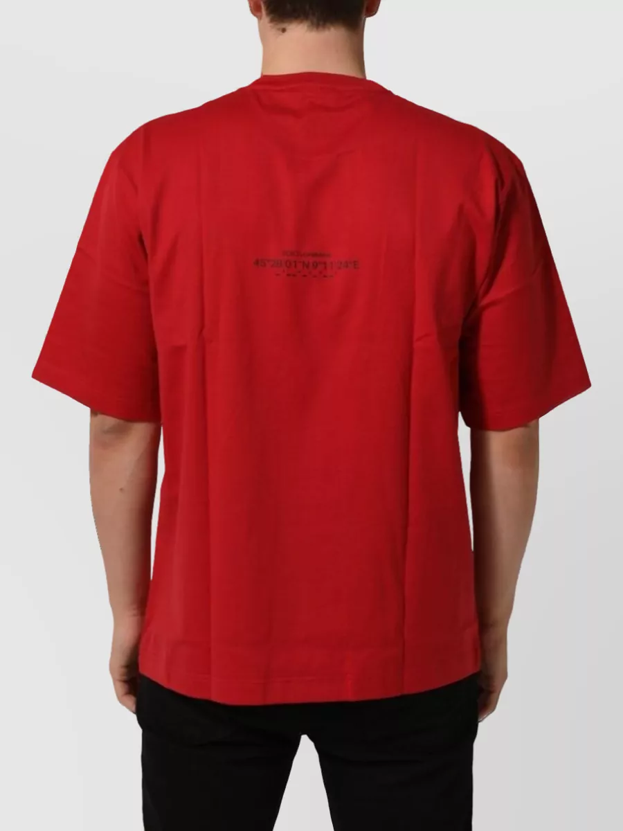 Dolce&Gabbana Graphic Print Crew Neck T-Shirt
