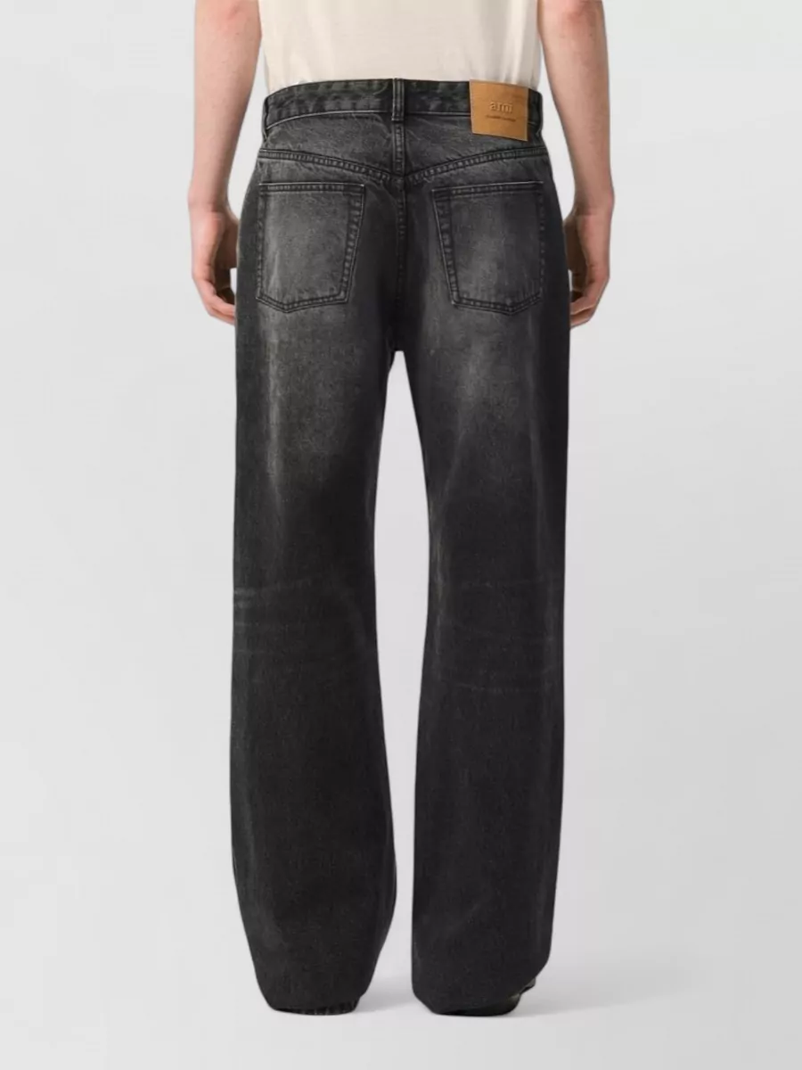 Ami Paris Wide-Leg Jeans