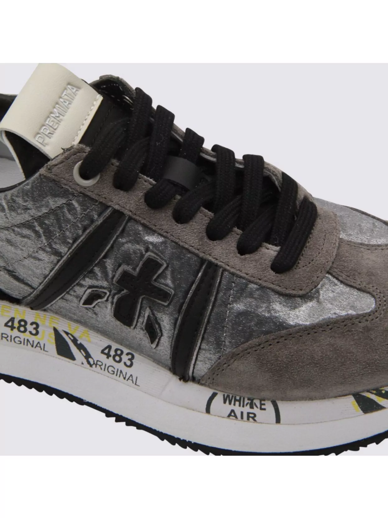 Premiata Sneakers Low Top Contrast Sole