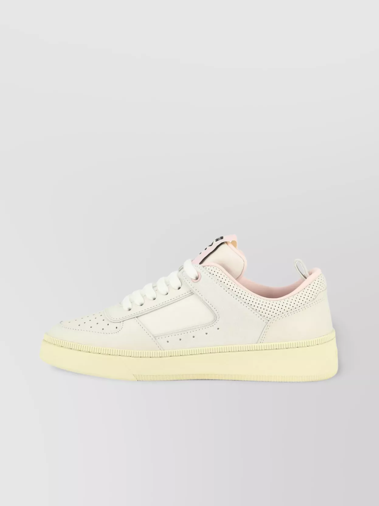 Bally Perforated Pull Tab Rubber Sole Sneakers