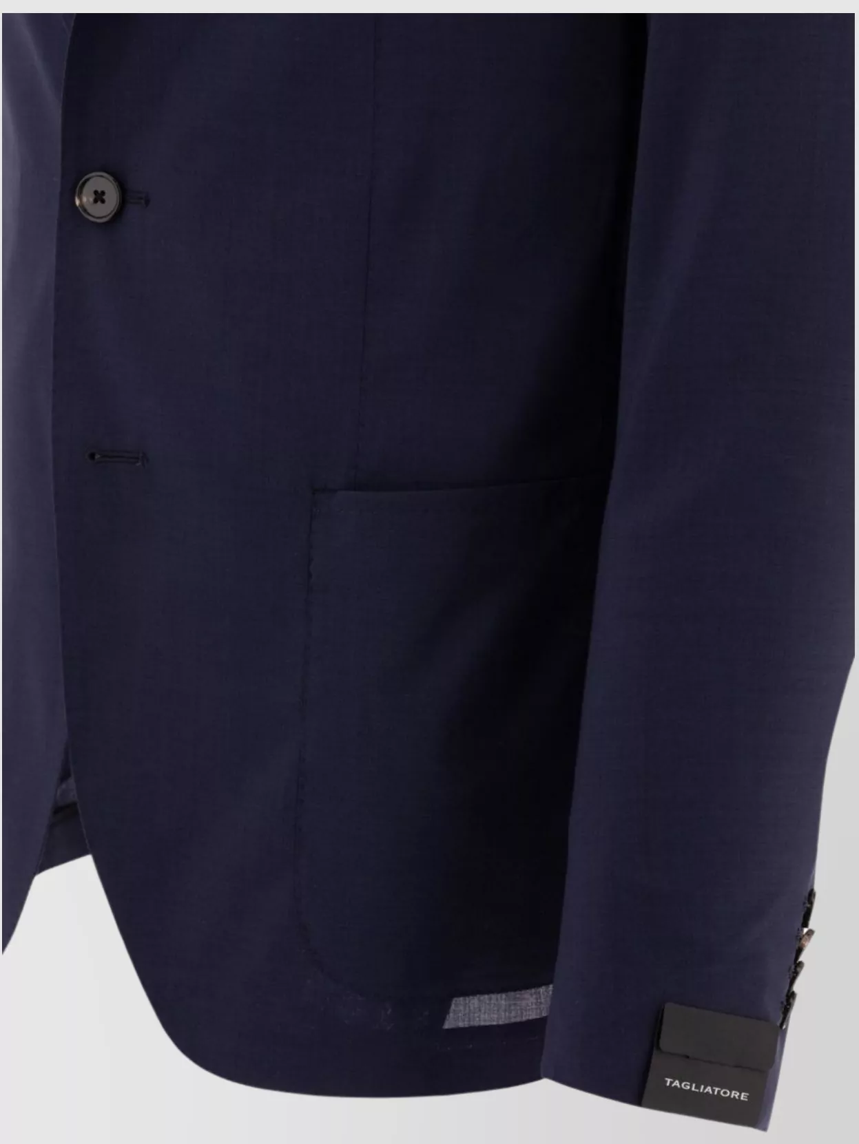 Tagliatore Front Pockets Notch Lapel Single-Breasted Jackets