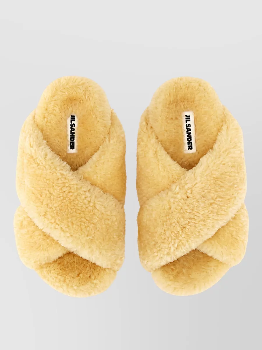 Jil Sander Leather Sandals