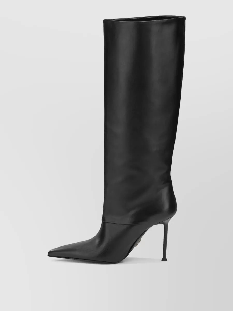 Sergio Levantesi Leather Knee-High Boots