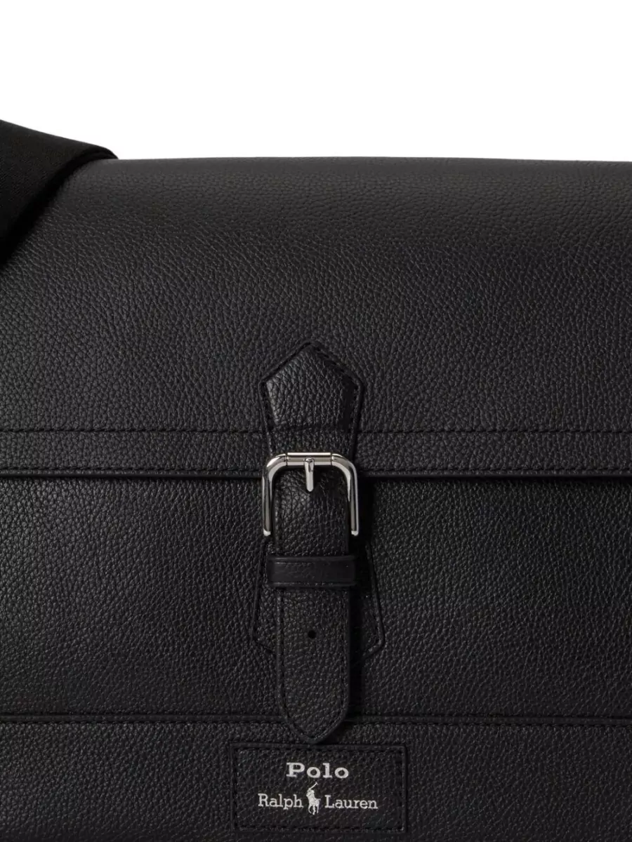 Polo Ralph Lauren Leather Messenger Bag