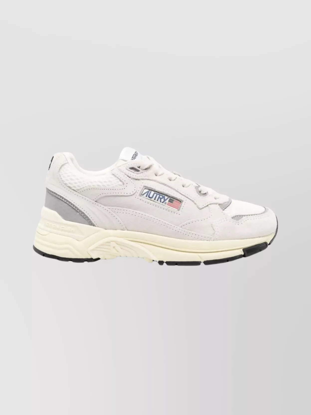 Autry Low Profile Suede Mesh Sneakers