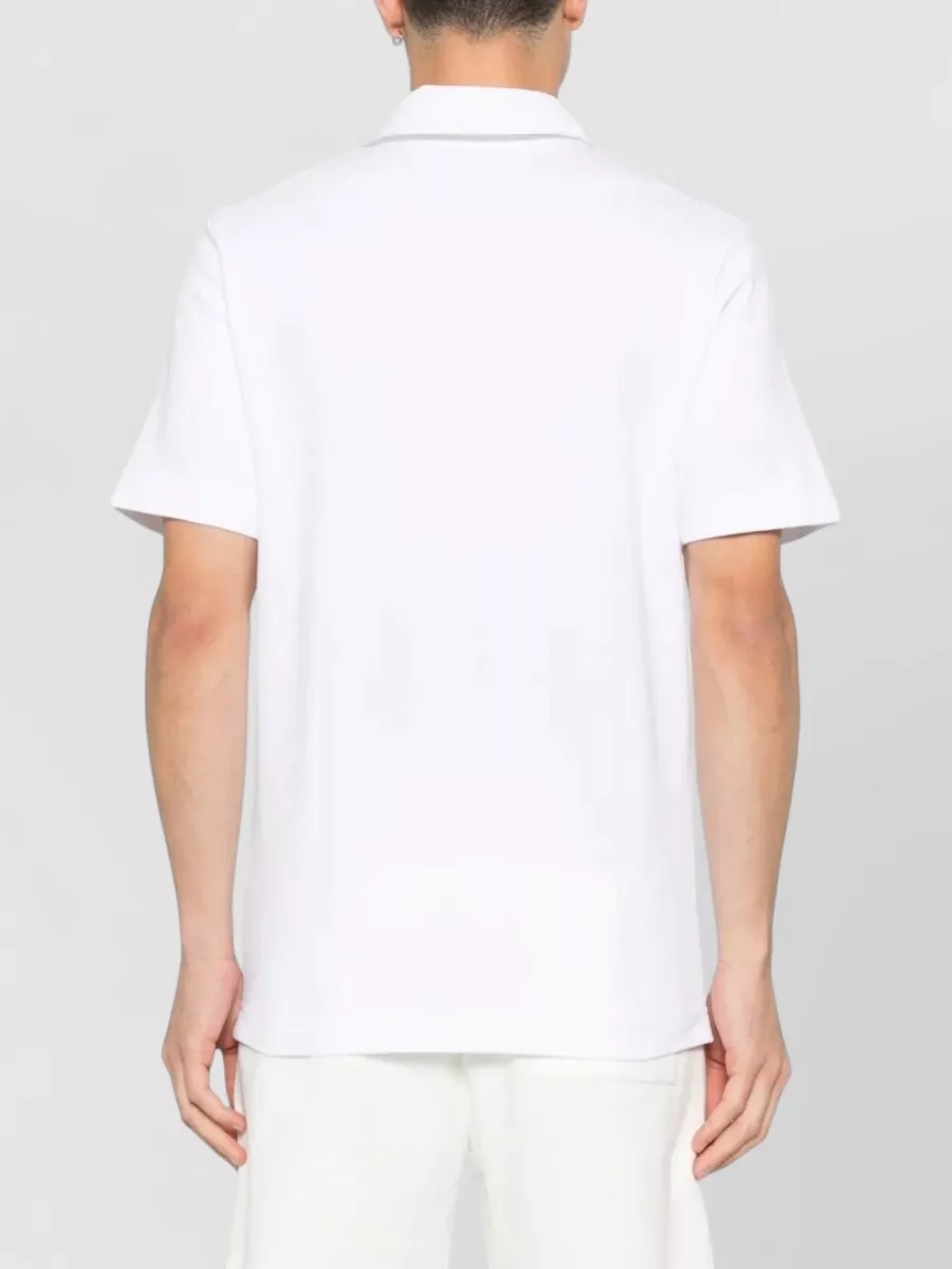 Casablanca Piqué Short-Sleeve Polo Shirt