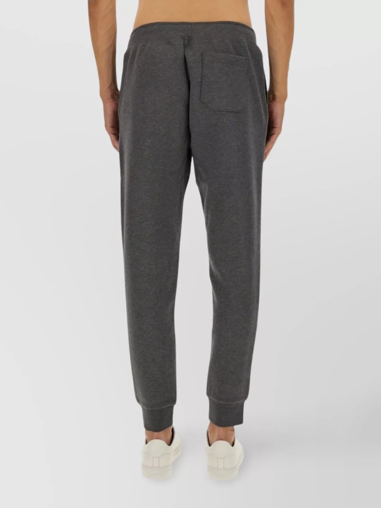 Polo Ralph Lauren Trousers Featuring Elastic Waistband And Ribbed Cuffs