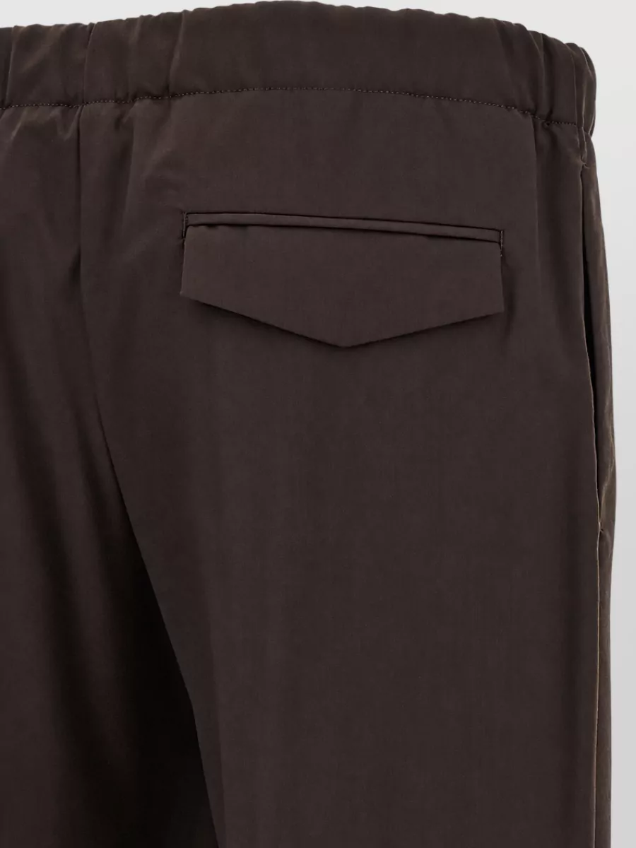 Lardini Virgin wool straight-leg tailored trousers