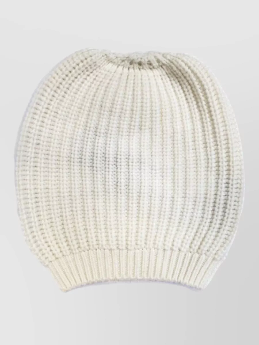 La Rose cashmere beanie