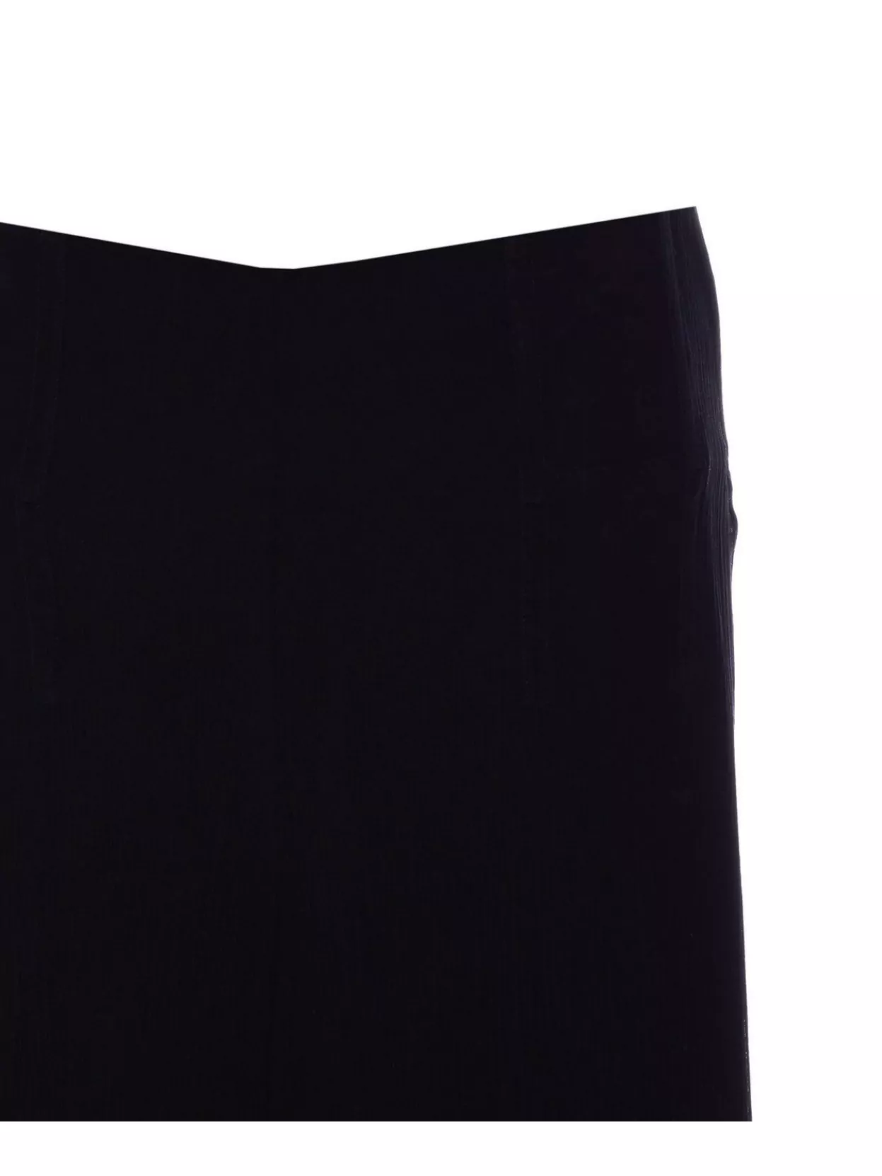 VICTORIA BECKHAM ASYMMETRIC HEM MIDI SKIRT WITH SHEER OVERLAY