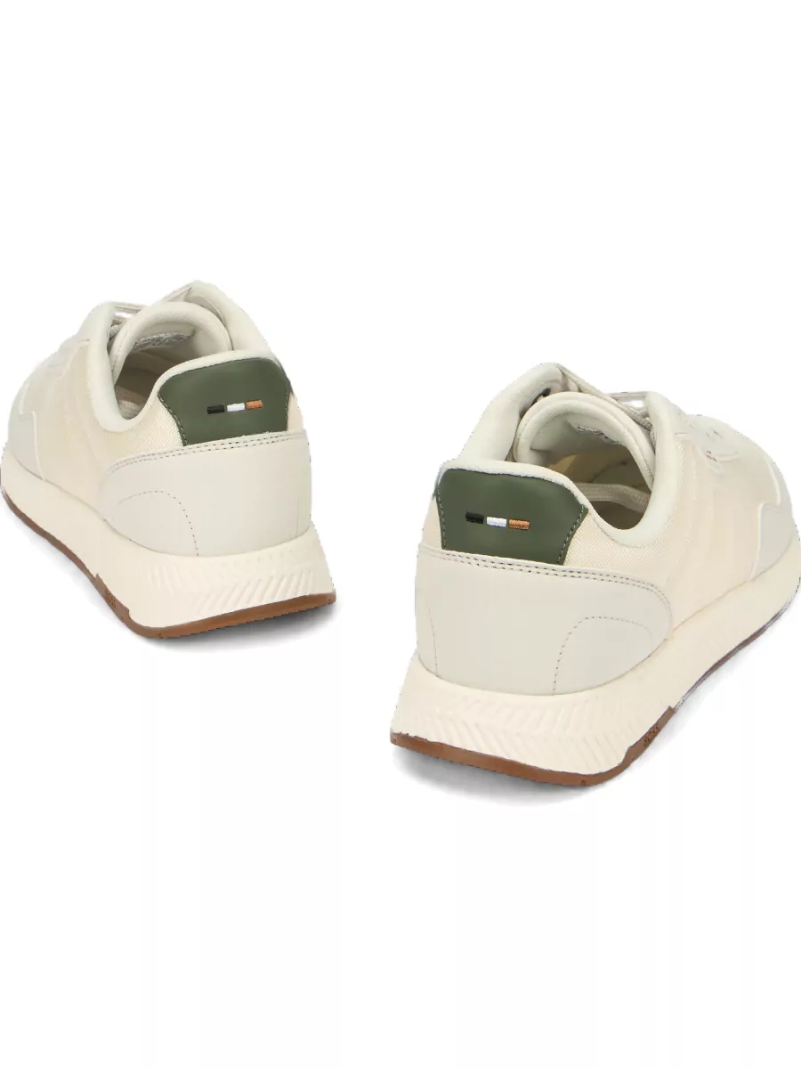 Boss Calfskin Low-Top Sneakers