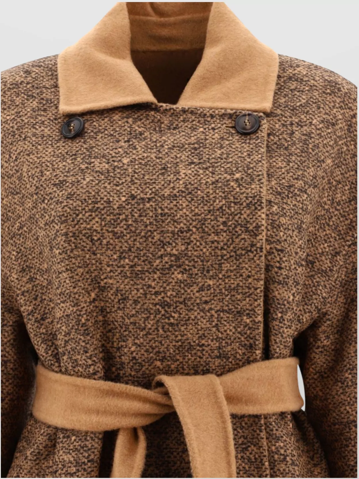 Max Mara "evelin" Reversible Wool Coat