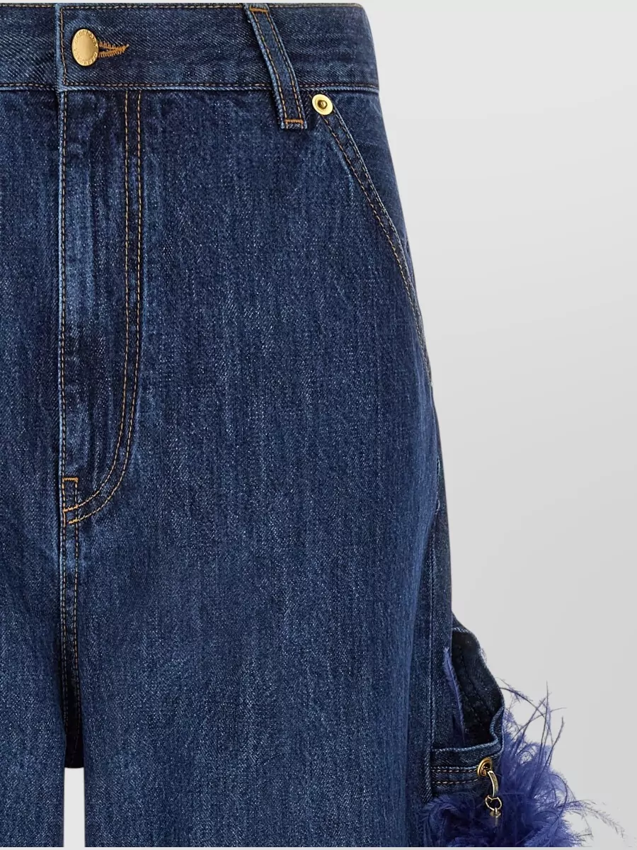 Darkpark High-Rise Wide-Leg Jeans