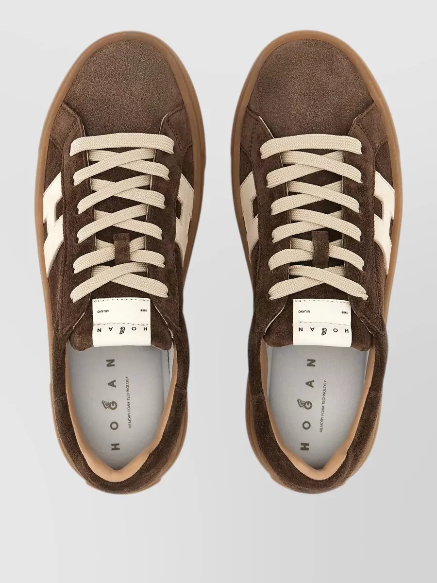 Hogan Leather Low-Top Sneakers