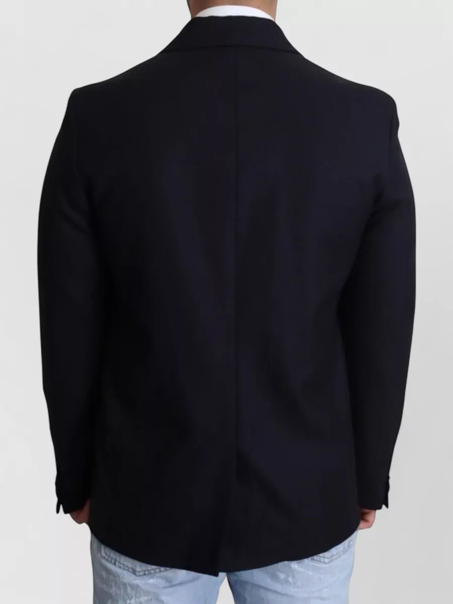 Dolce&Gabbana Virgin Wool Single Breasted Suit Jacket