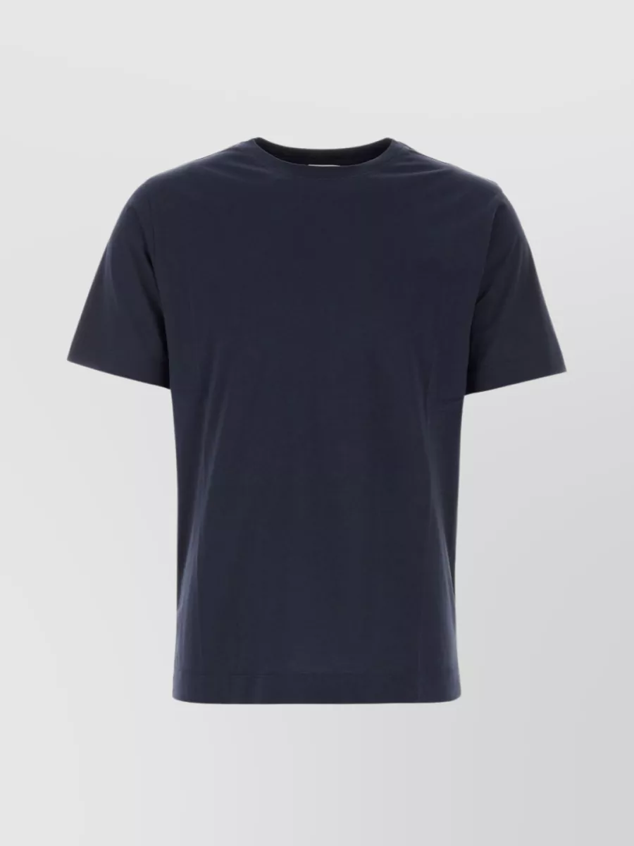 Shop Dries Van Noten Cotton Crew-neck T-shirt With Short Sleeves In Blue