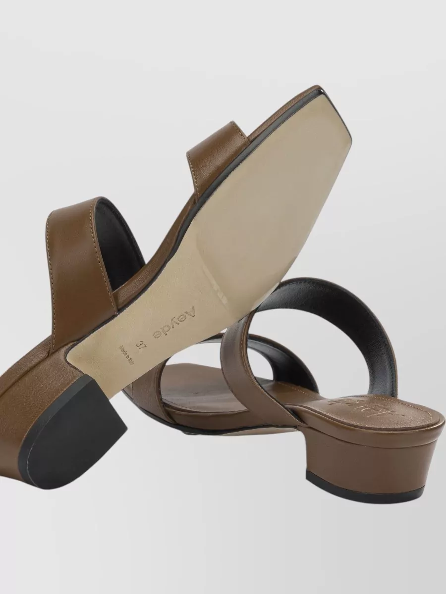 Aeyde Leather Heeled Sandals