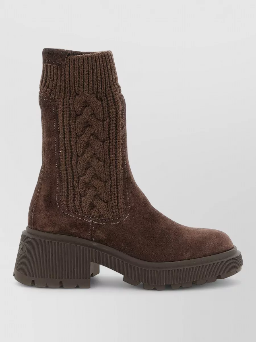 Jimmy Choo Leather Ankle Boots
