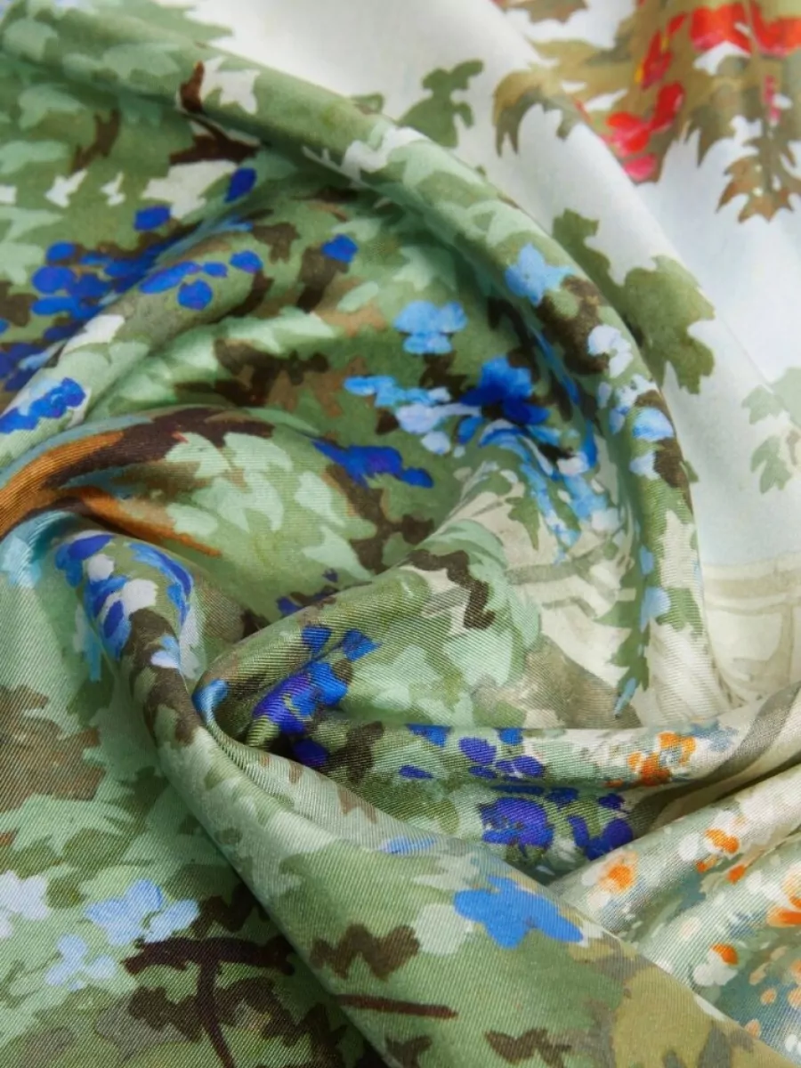 Max Mara Silk Scarf