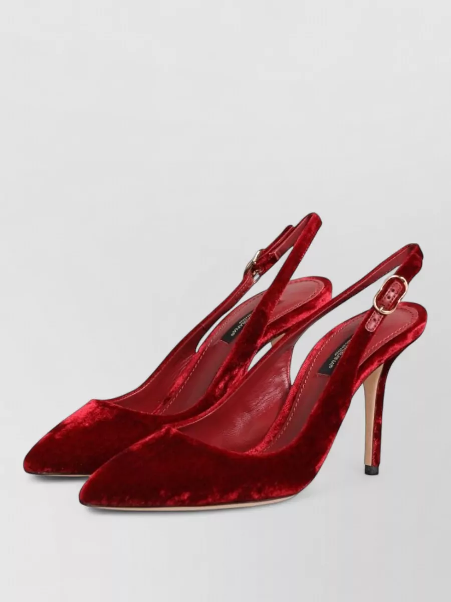 Dolce&Gabbana Suede Slingback Pumps