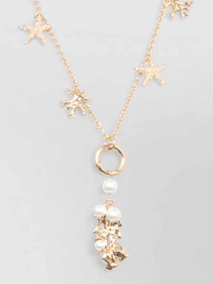 Self-Portrait Gold-Plated Necklace
