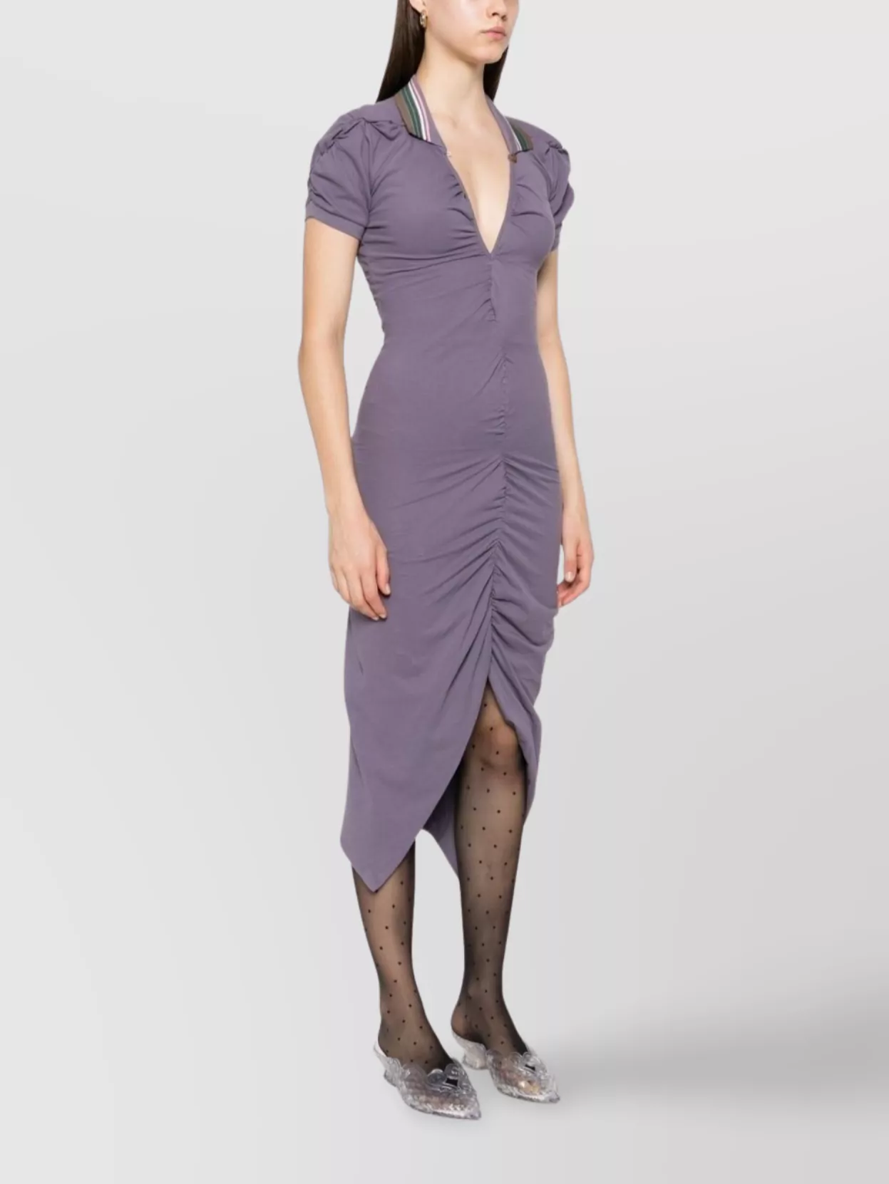 Vivienne Westwood Knee Length Dress Asymmetrical Hem