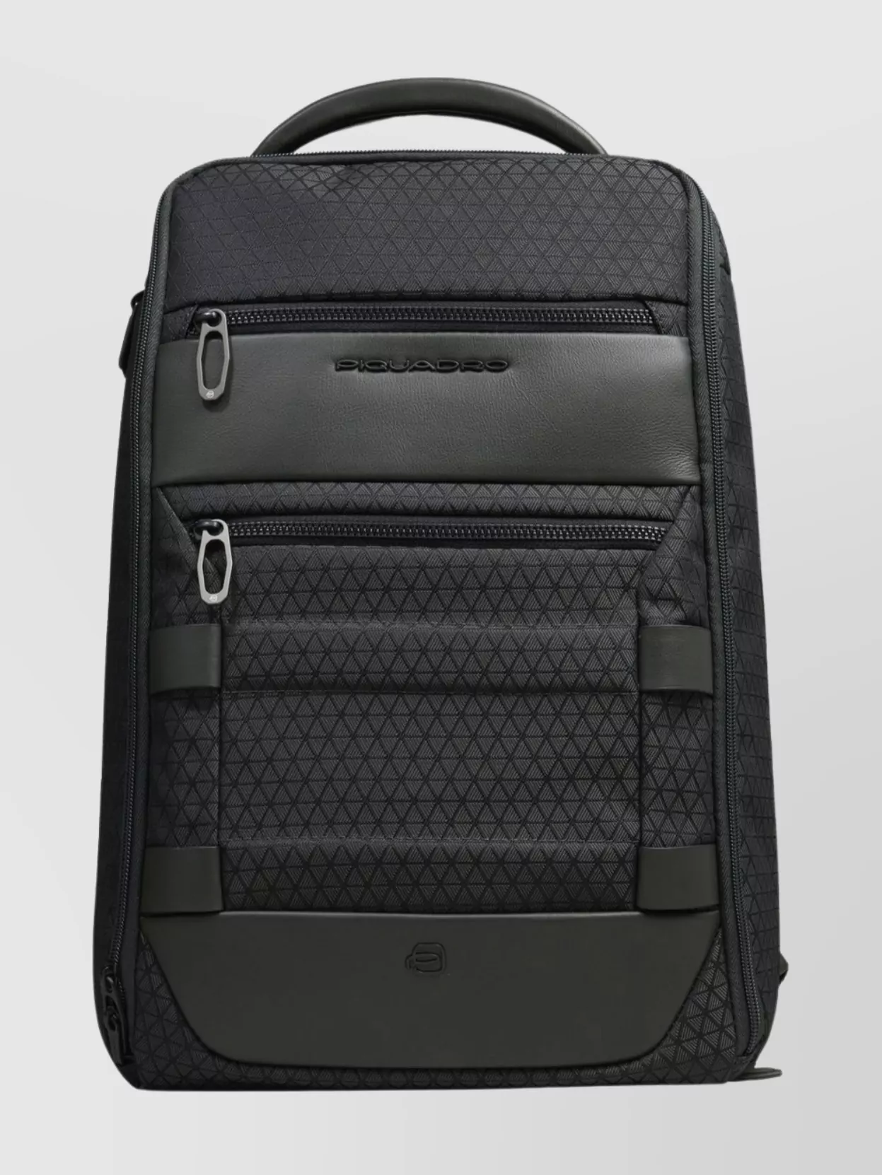 Piquadro Laptop And Tablet Backpack Handle In Black