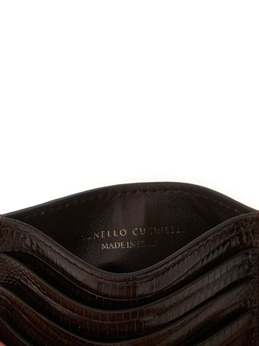 Brunello Cucinelli Na Leather Cardholder