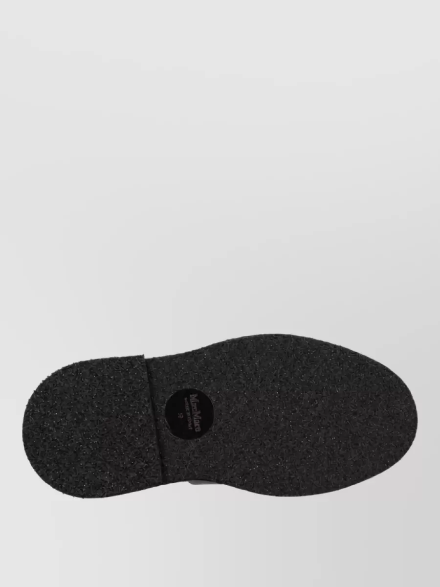 Max Mara Leather Derby Shoes