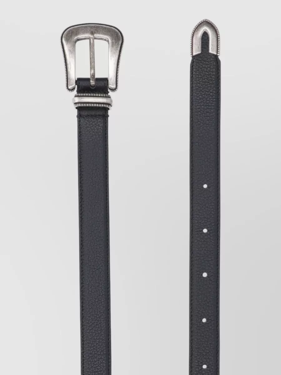 Tonywack Adjustable Length Belts Textured Finish Design