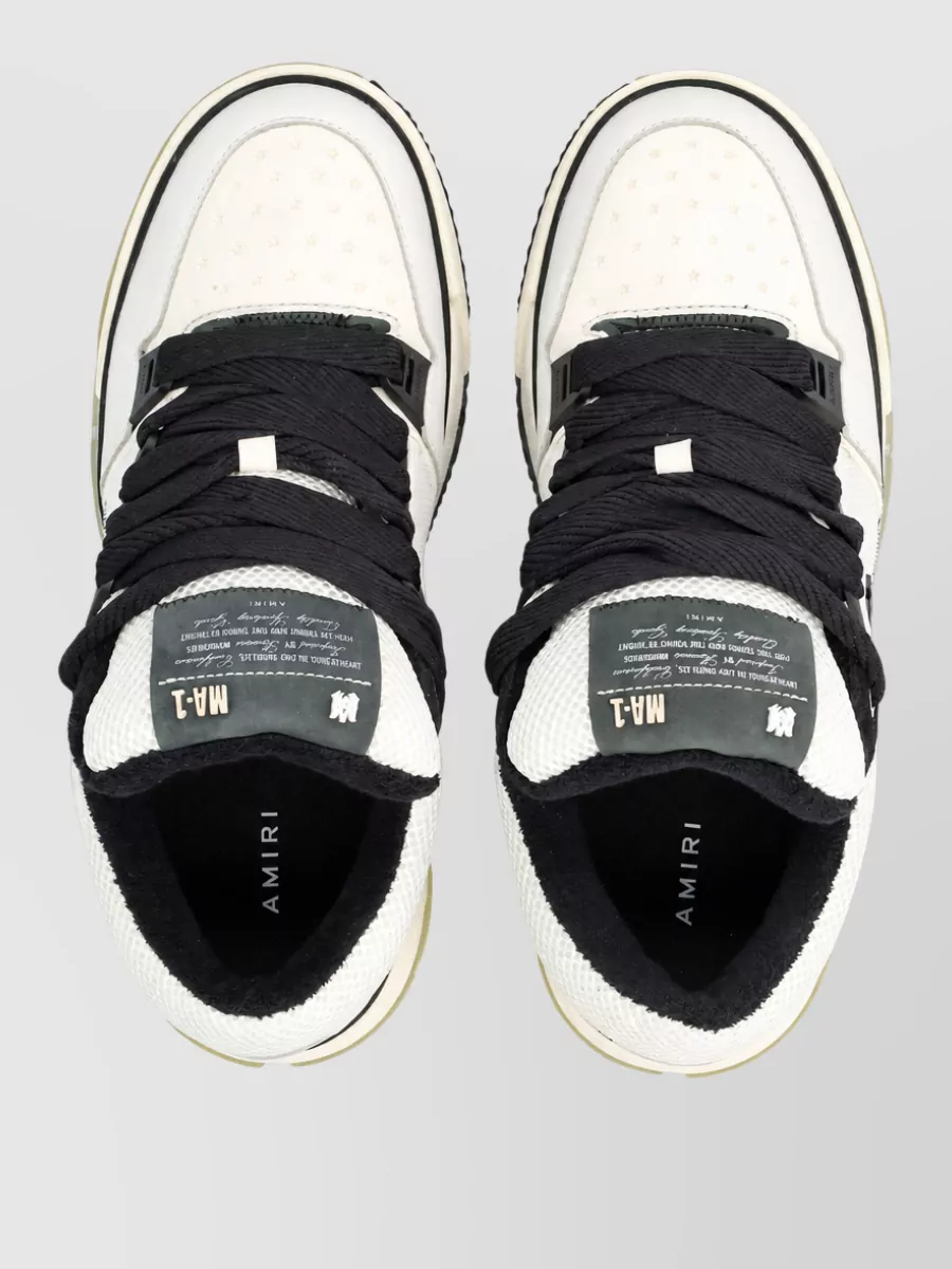 Amiri Leather Low-Top Sneakers