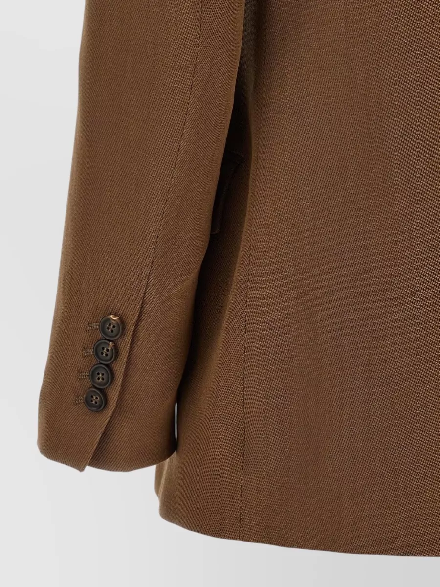 Brunello Cucinelli Virgin Wool Double-Breasted Blazer