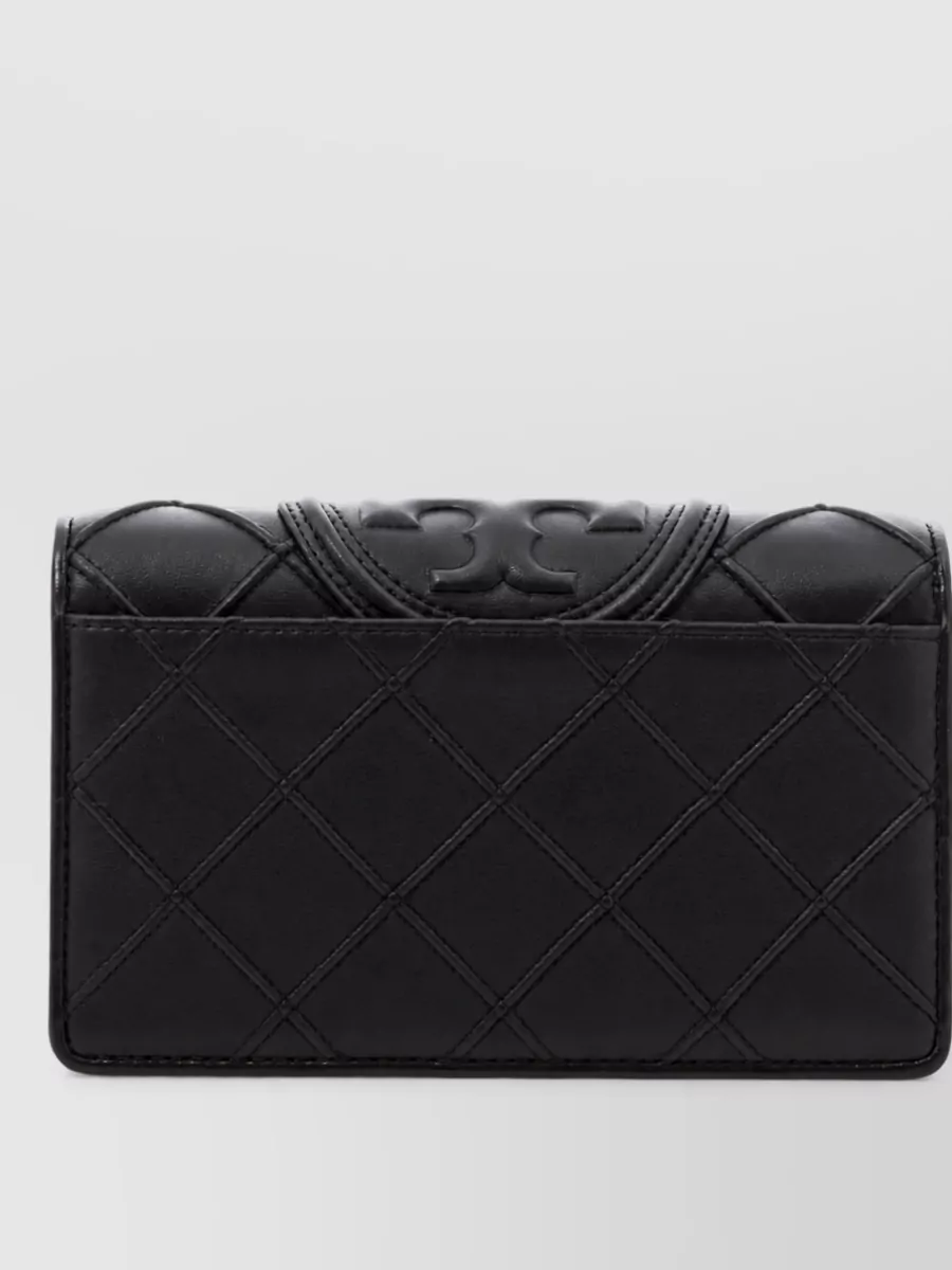 Tory Burch Fleming Lamb Leather Wallet