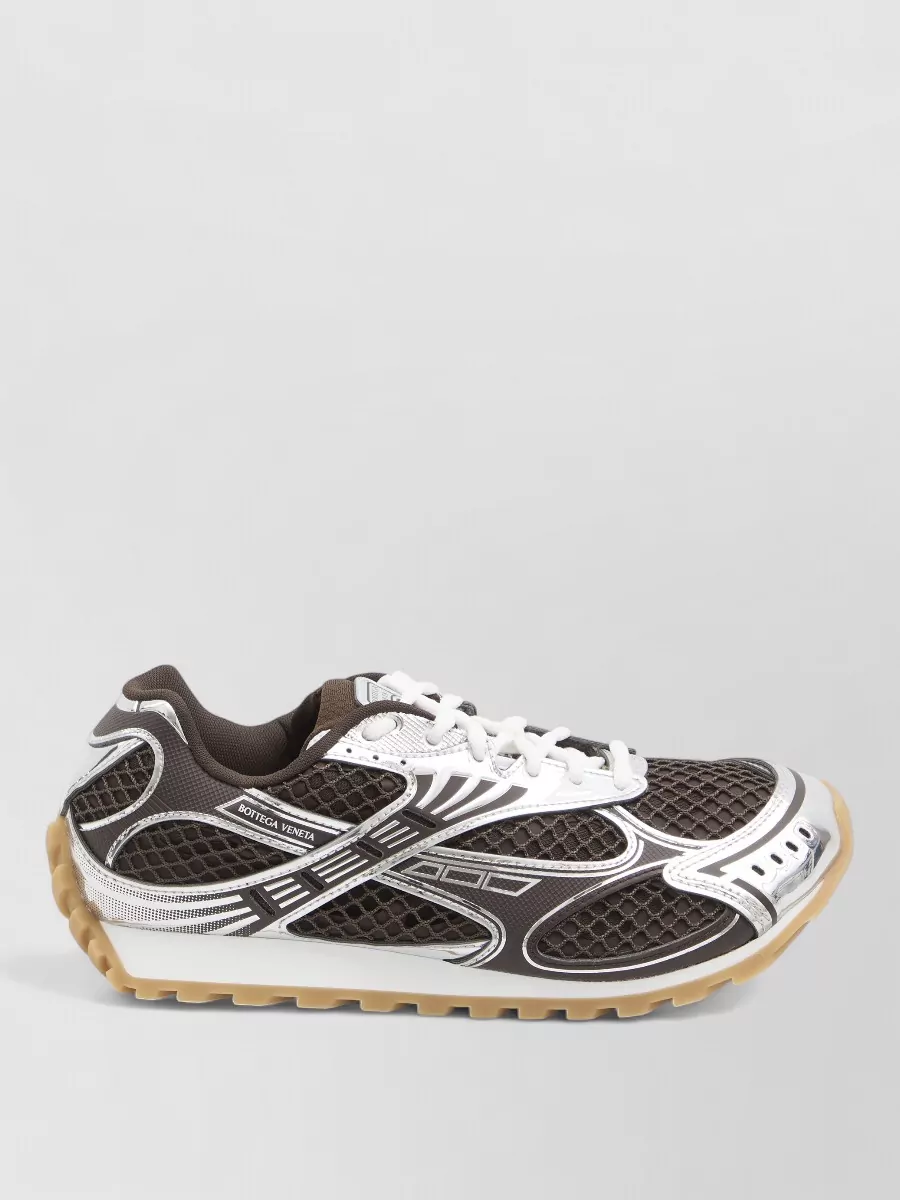 Bottega Veneta Orbit Low Top Sneakers Technical Mesh