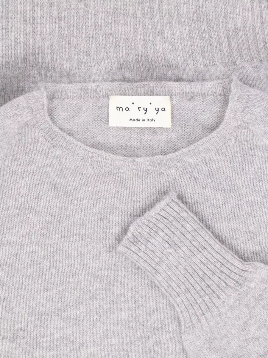 Ma'ry'ya Cashmere Crewneck Jumper