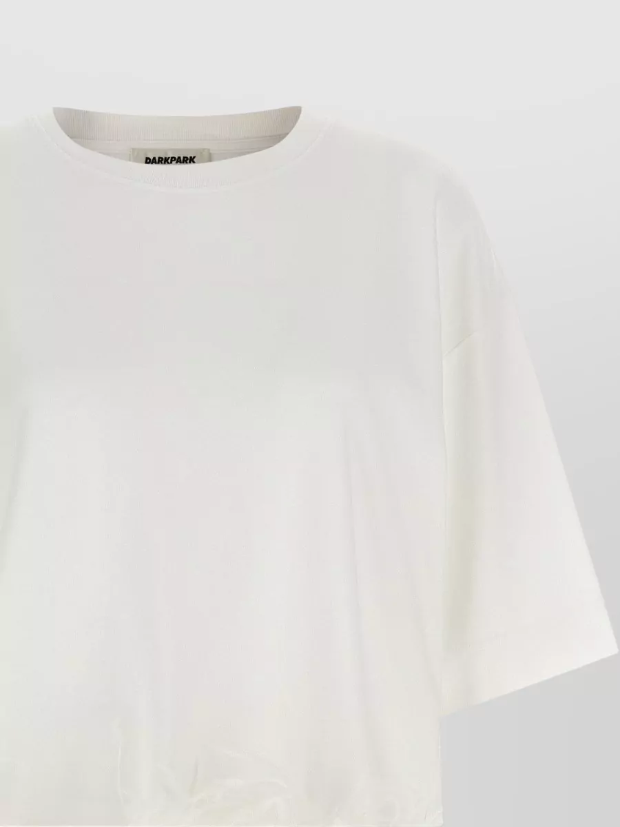 Darkpark Cotton Oversized Feather T-Shirt