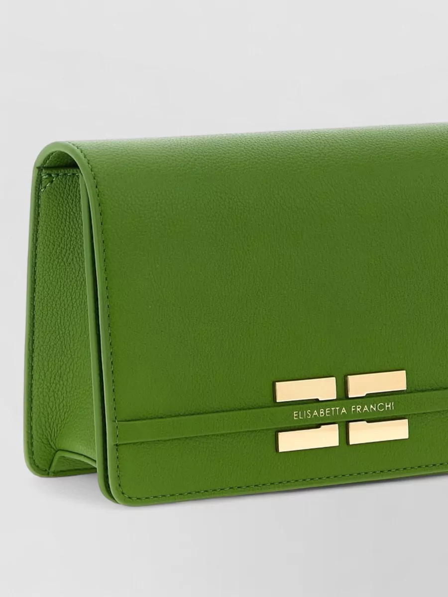 Elisabetta Franchi Quilted Clutch Bag