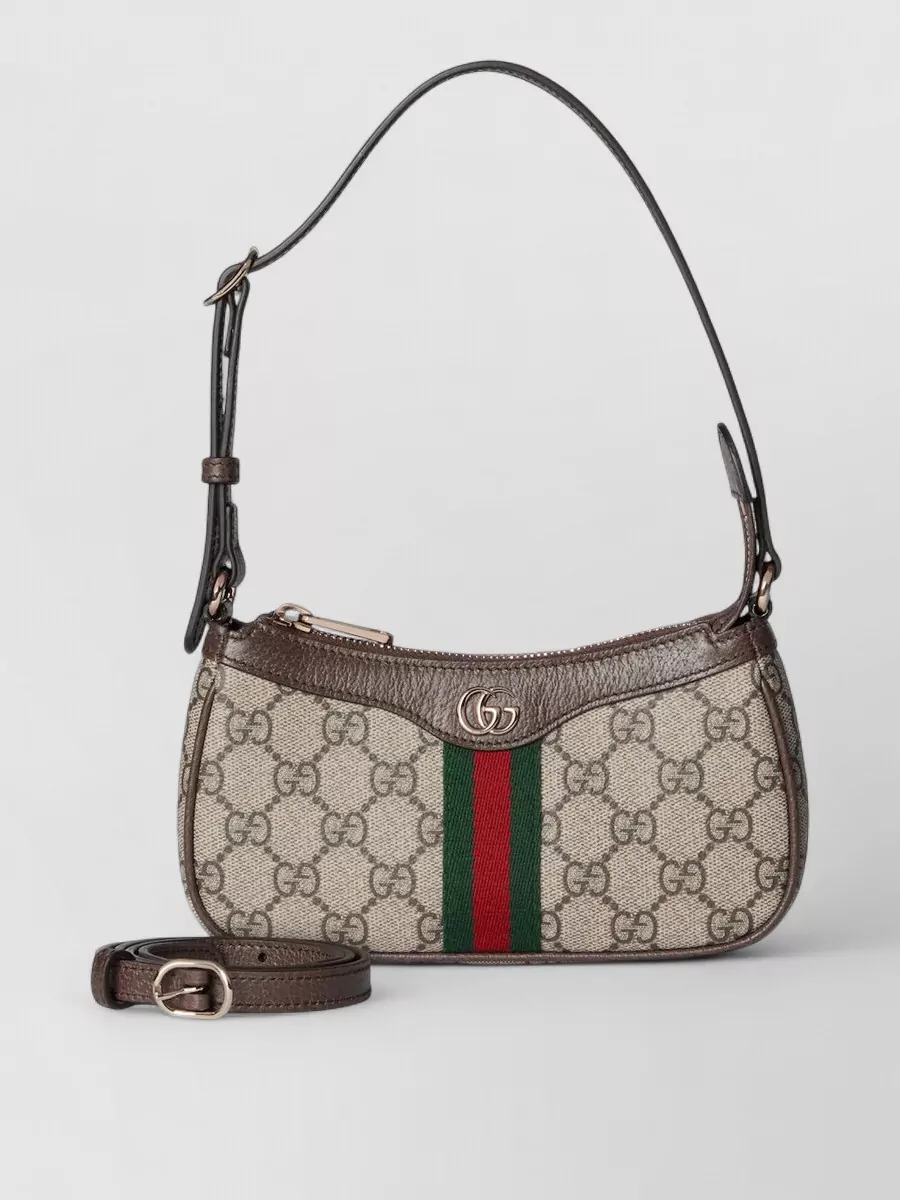 Gucci Ophidia Mini Leather Shoulder Bag