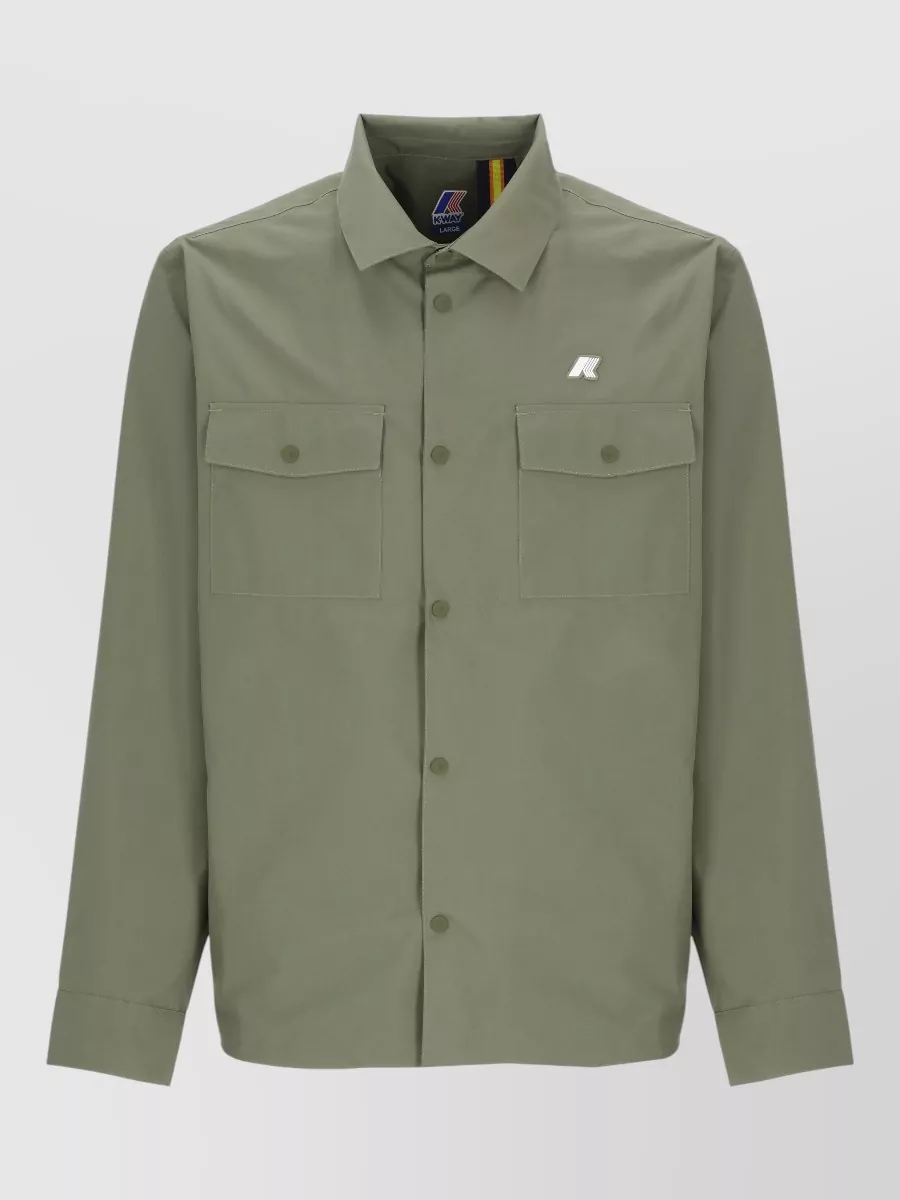 K-way waterproof shirt jacket