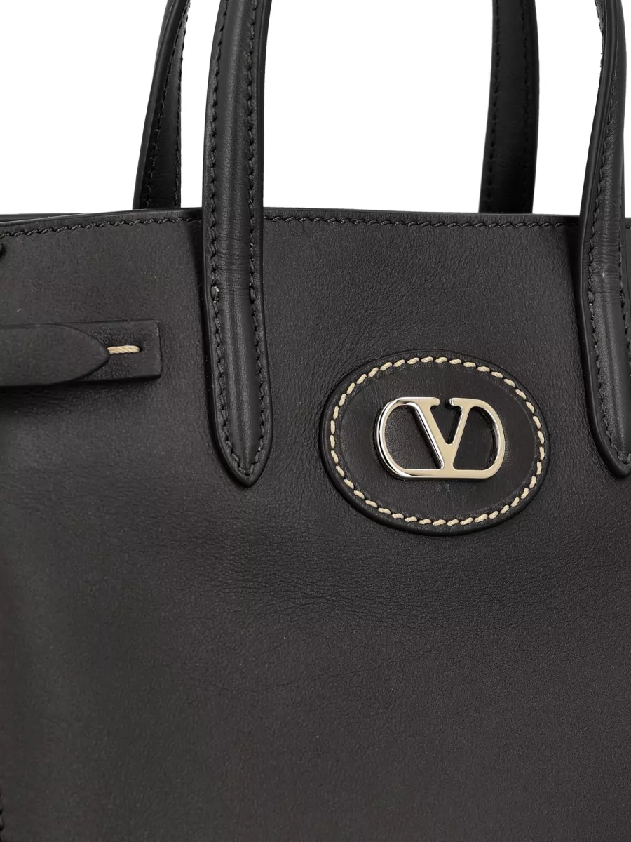 Valentino Garavani Antibes Small Leather Tote Bag