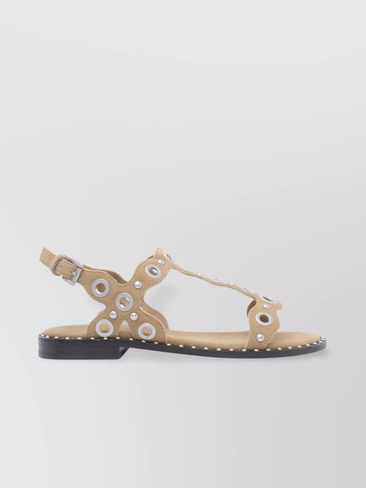 Ash Cuoio Sandals With Studded Slingback Strap