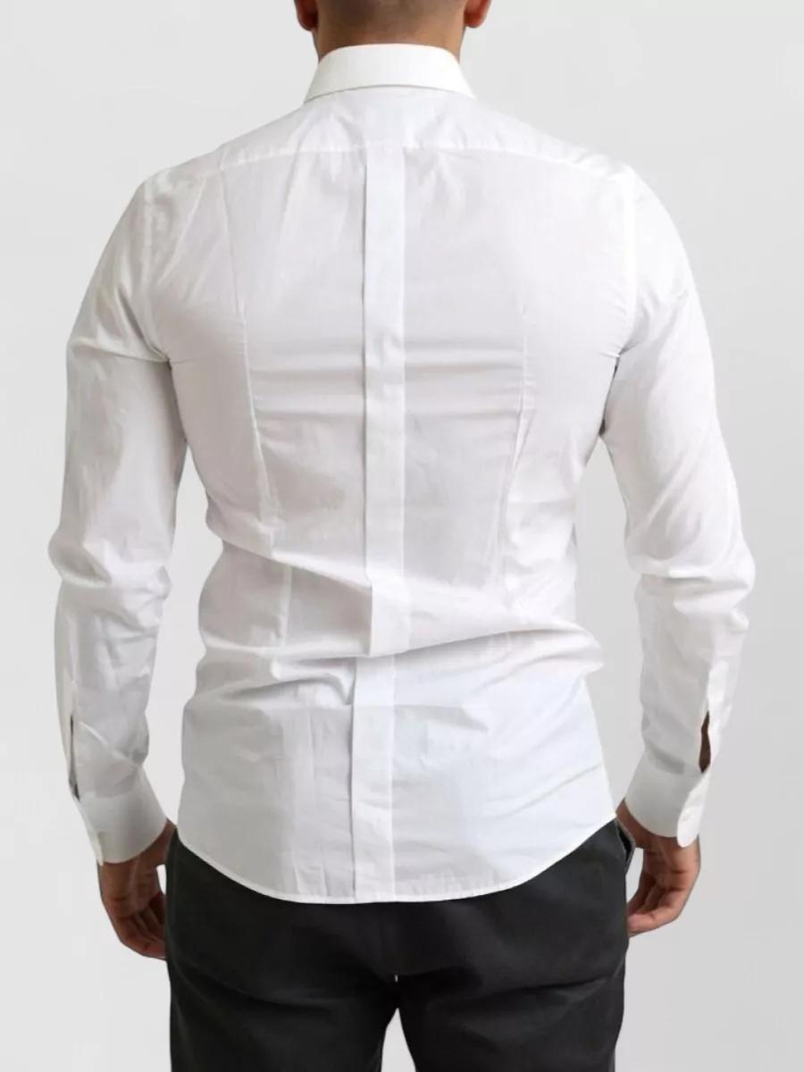 Dolce&Gabbana Cotton Slim-Fit Baroque Shirt