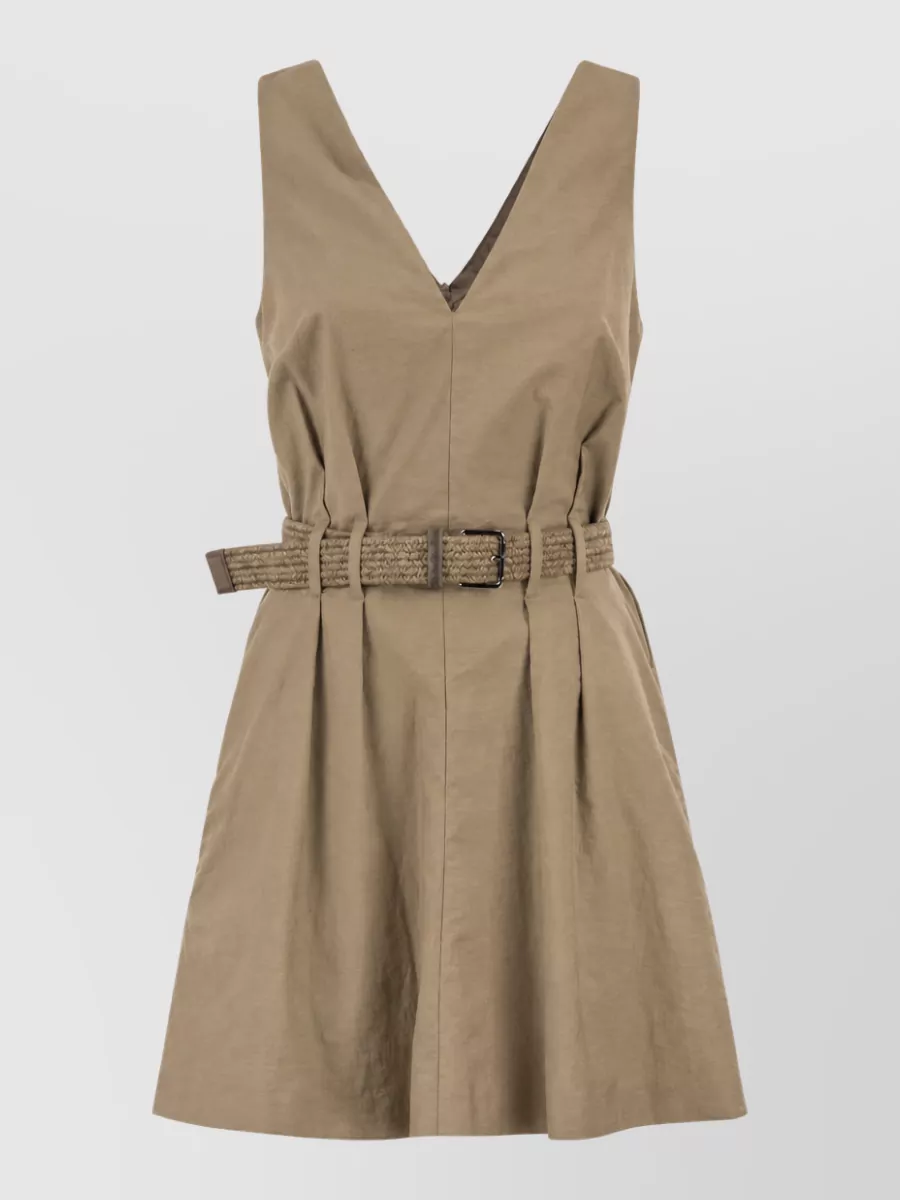 Brunello Cucinelli sleeveless mini dress